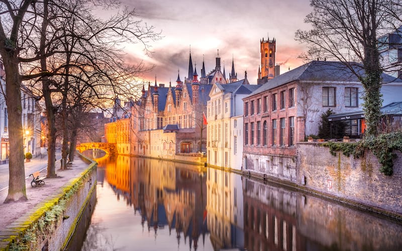 Bruges in winter