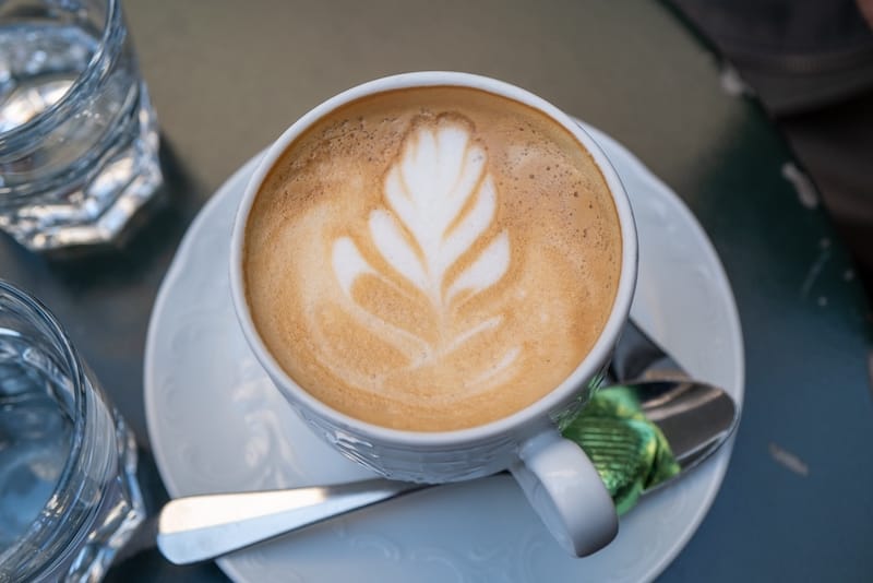 Cafes in Zurich are cozy during the winter!