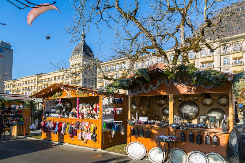 Christmas market in Interlaken - Frank Fell Media - Shutterstock