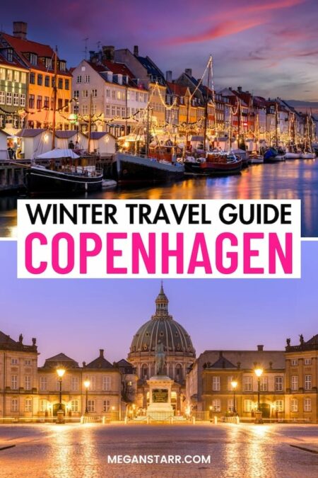 Looking for the best things to do in Copenhagen in winter? This winter in Copenhagen guide gives you all the best activities, sights, and more! | Copenhagen in December | Copenhagen in January | Copenhagen in February | Copenhagen in March | Christmas in Copenhagen | Copenhagen winter activities | Copenhagen winter food | What to do in Copenhagen | Copenhagen itinerary | Copenhagen coffee | Copenhagen museums