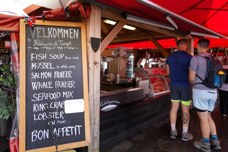 There are cheaper (and tastier) close to the Fish Market