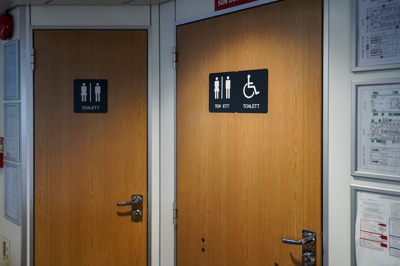 Bathrooms on board