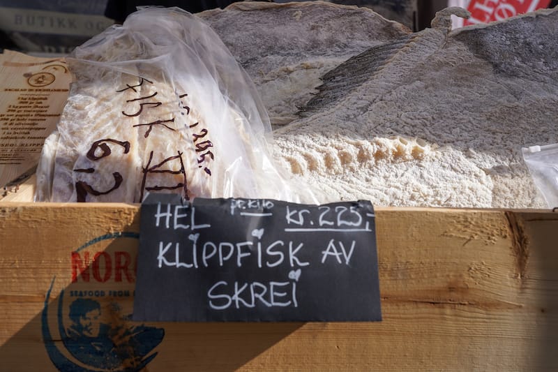 Norwegian klippfisk