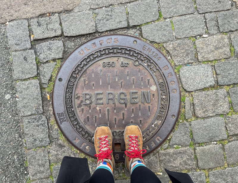 Hanging out on the streets of Bergen