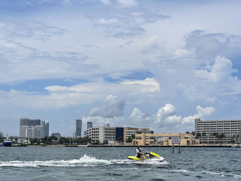 Jet ski tour of Miami (Biscayne Bay)