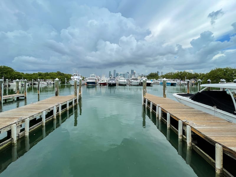 Rickenbacker Marina on Virginia Key