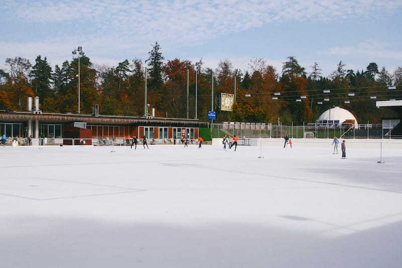 Ice skating in Zurich at Dolder - lulu and isabelle - Shutterstock