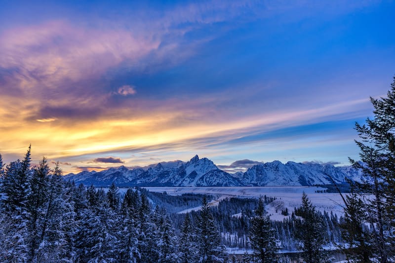 Jackson Hole in winter