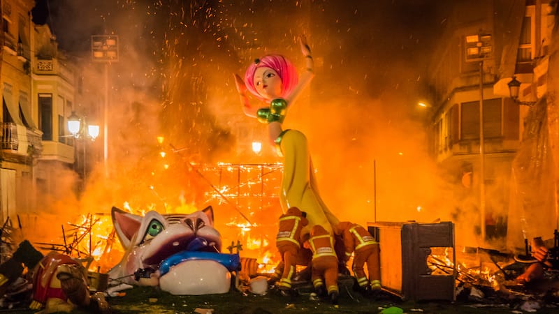 Las Fallas festival - Vivvi Smak - Shutterstock