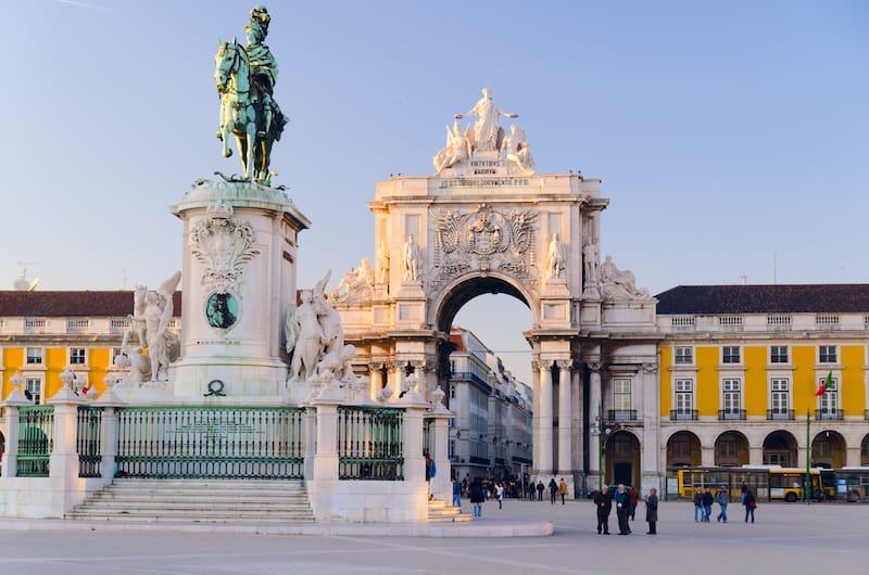 Lisbon in winter