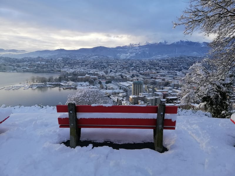 Lugano in winter