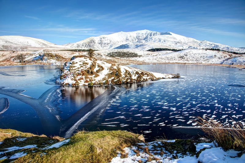 North Wales in winter