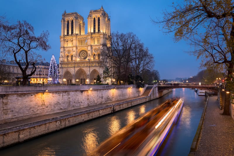 Paris in winter