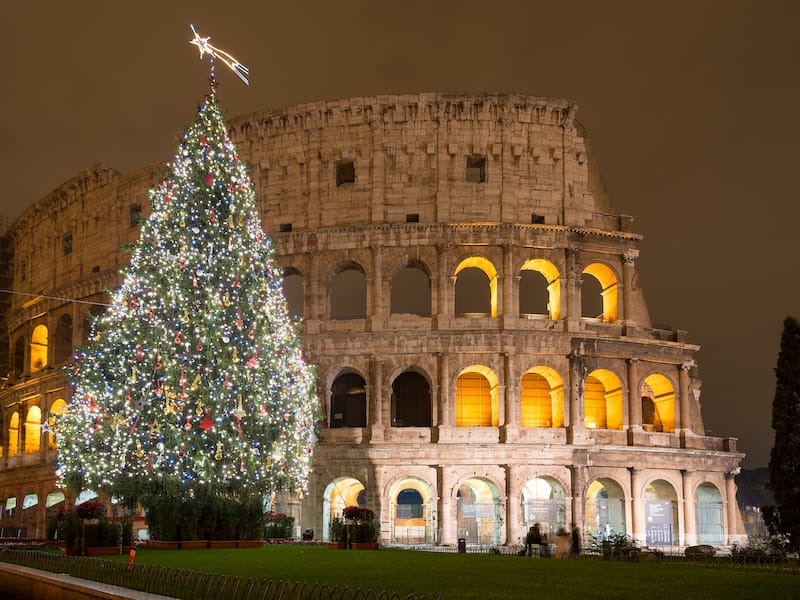 Rome in winter