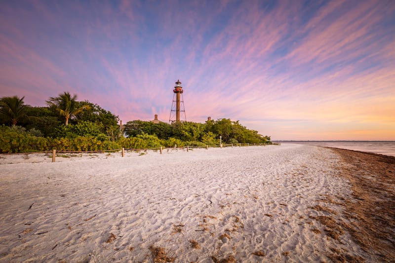 Sanibel Island in December