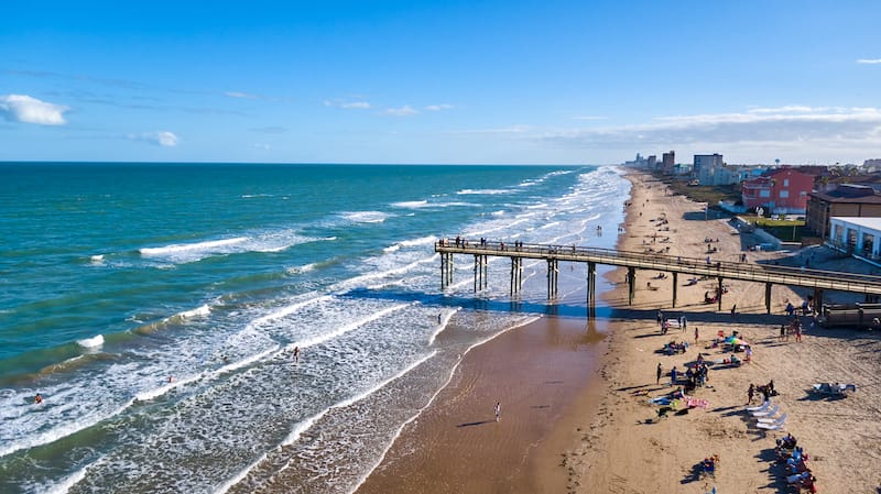 South Padre Island in December