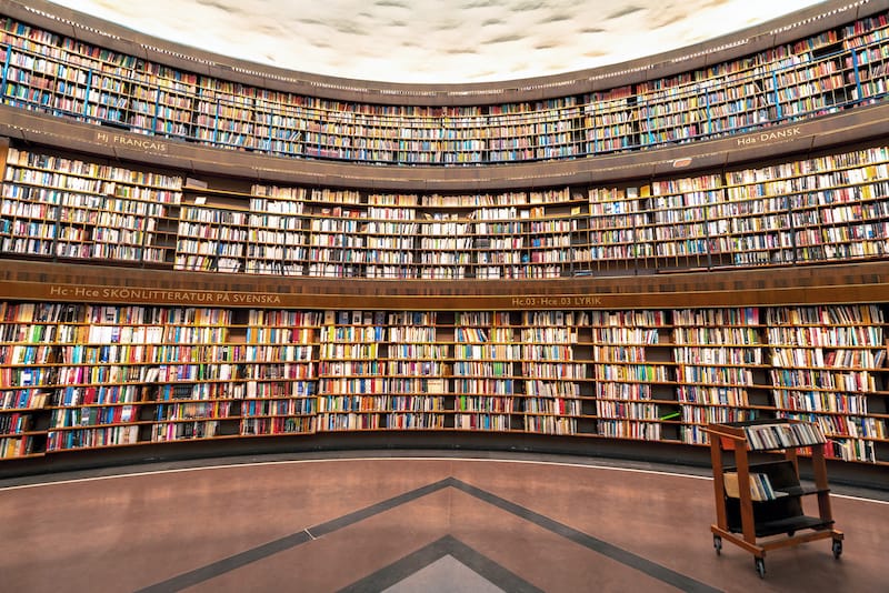Stockholm Public Library - Stefan Holm - Shutterstock