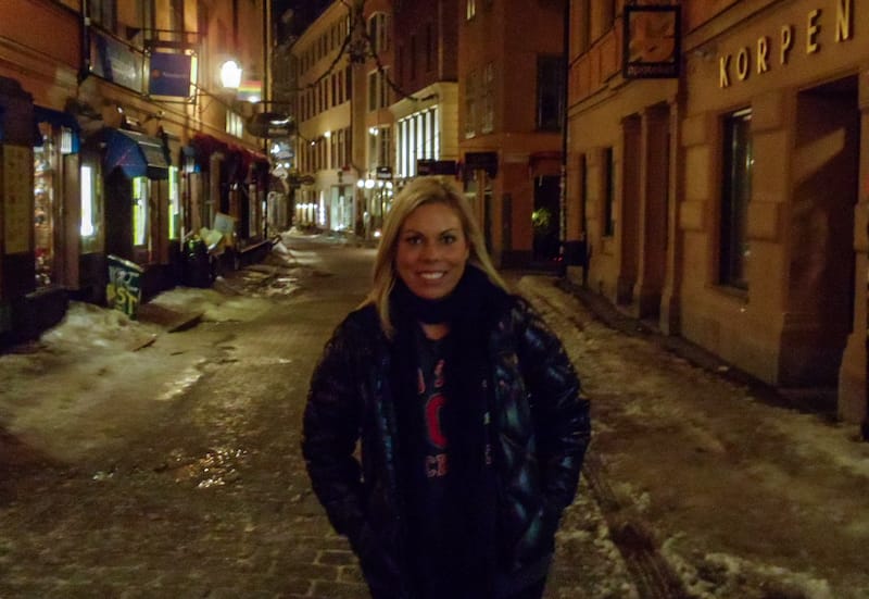 Stockholm in January - pretty dark!