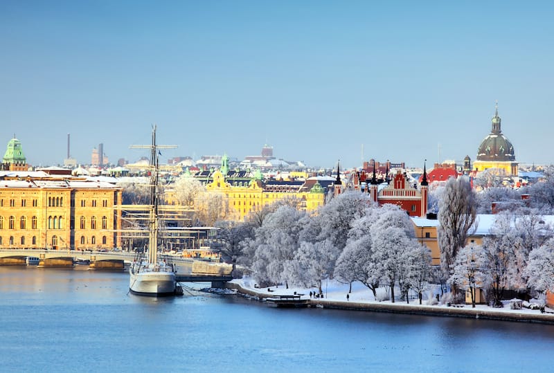 Stockholm in winter