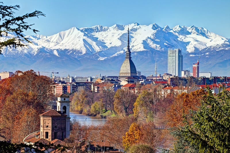 Turin in winter