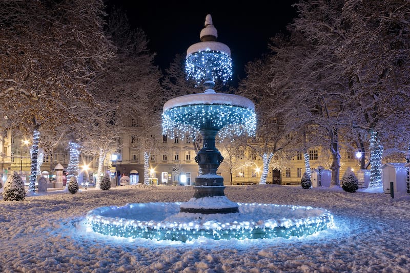 Zagreb in winter
