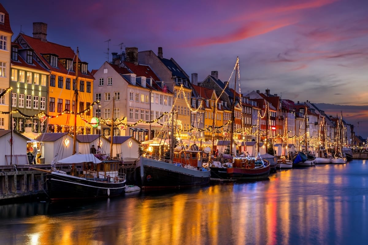 Nyhavn is an essential place to visit in Copenhagen in winter