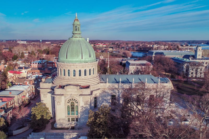 Annapolis in winter