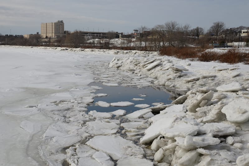 Bangor in winter