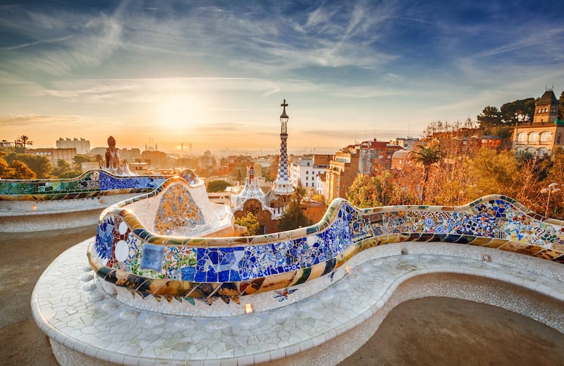 Barcelona - one of the most romantic cites in Spain
