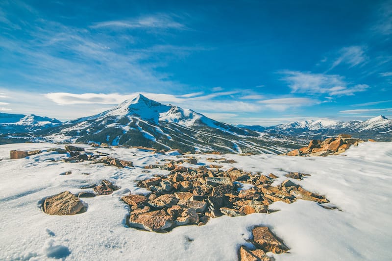 Big Sky in winter