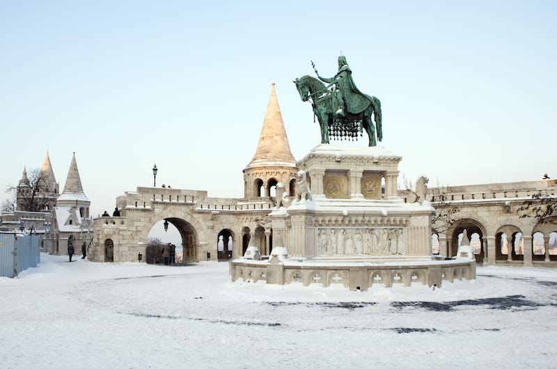 Budapest in winter