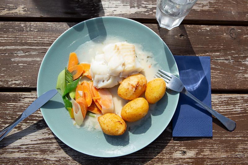 Cod and potatoes - super Norwegian and super tasty!