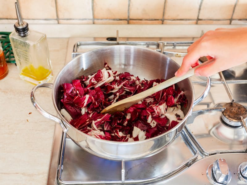 Cooking in a local's home in Treviso