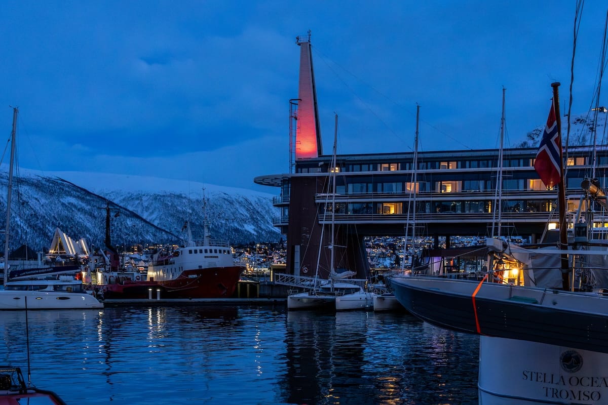 Clarion 'The Edge' at night
