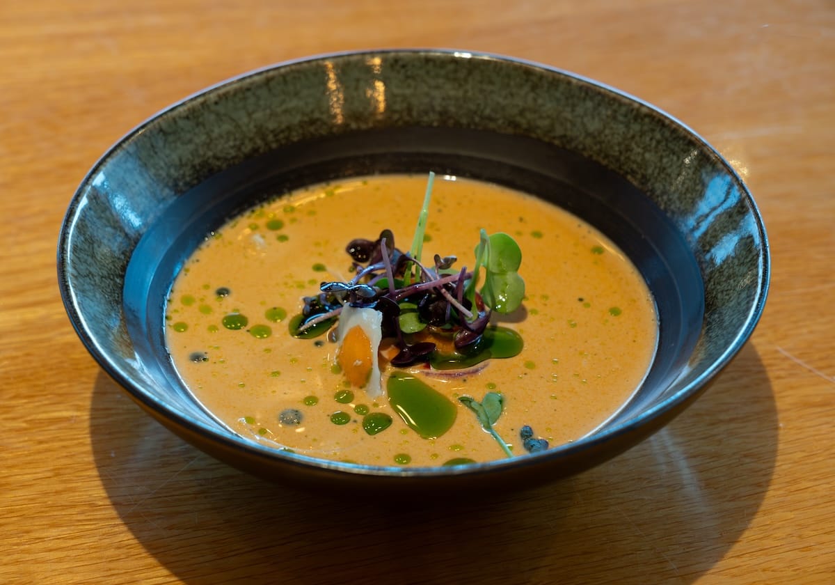 Fish soup at Fiskekompaniet
