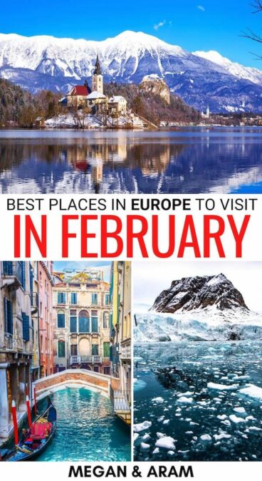 Looking for the best places to visit in Europe in February? This guide uncovers a diverse array of European destinations - from cold Stockholm to sunny Cyprus! | February in Europe | Winter in Europe | Europe in winter | Stockholm in February | Cyprus in winter | Nice in winter | France in February | Italy in February | Sicily in winter | Brussels in winter | Austria in February | European ski destinations | Chaminox in winter | Budapest in winter | Venice in winter | Prague in winter | Paris in February