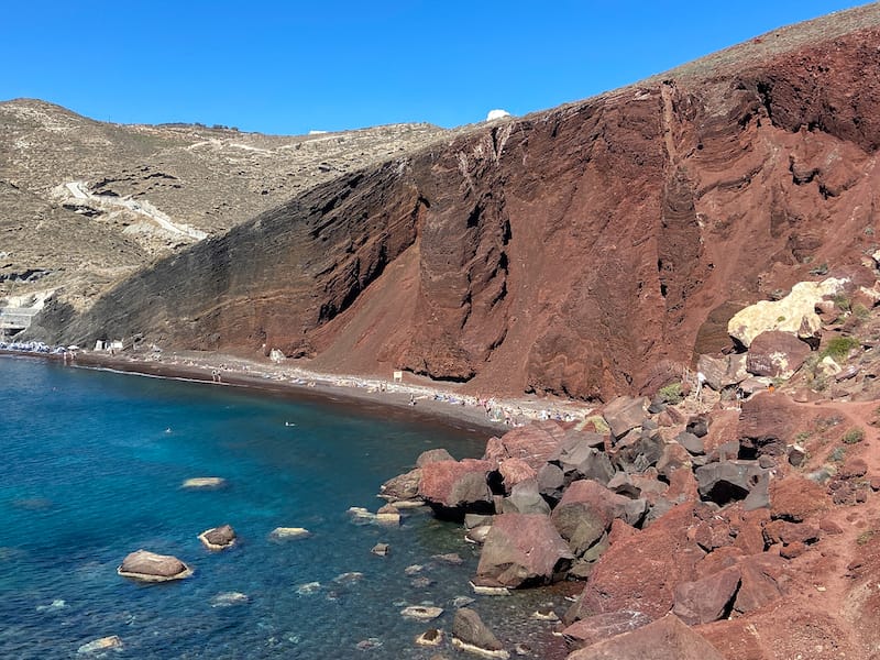 Red beach