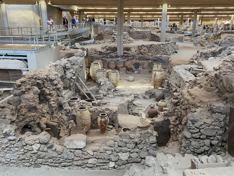 Akrotiri ruins