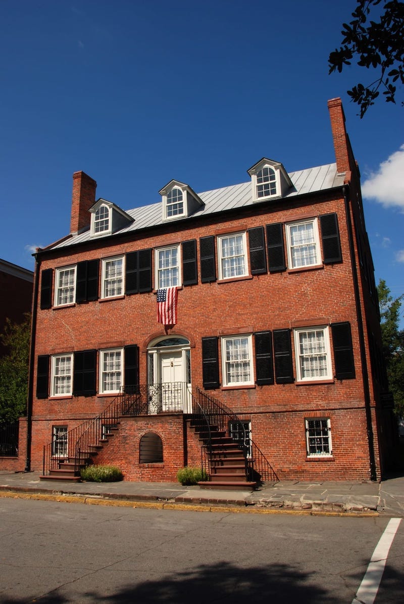 Isaiah Davenport House Museum in Savanna