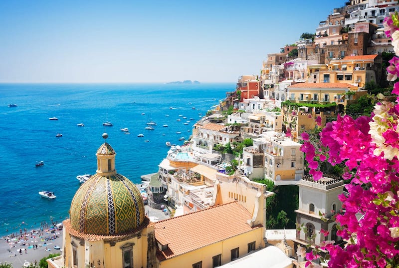 Positano - one of the most romantic towns in Europe