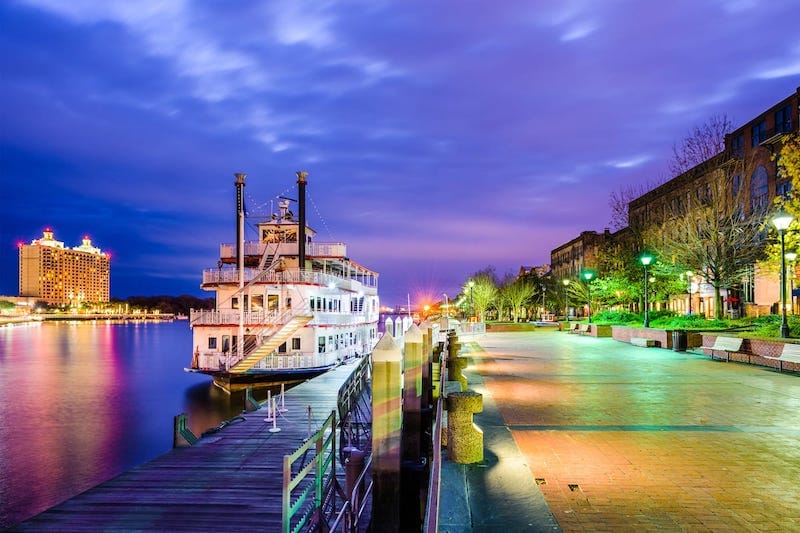 Riverboat in Savannah