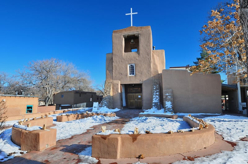 Santa Fe in winter