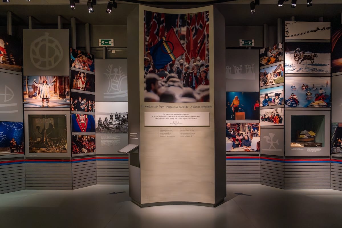 Inside the Tromso Museum