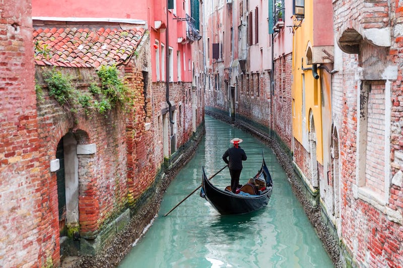 Venice is one of the most romantic cities in Europe