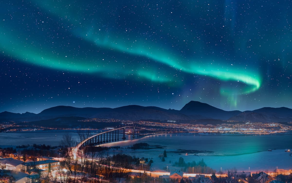 Watching the northern lights in Tromso is a bucket-list experience