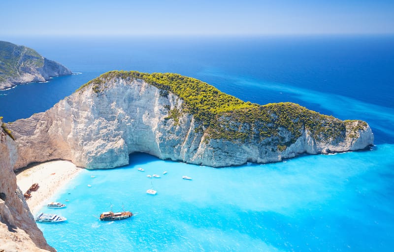 Zakynthos is a great place for a European honeymoon!