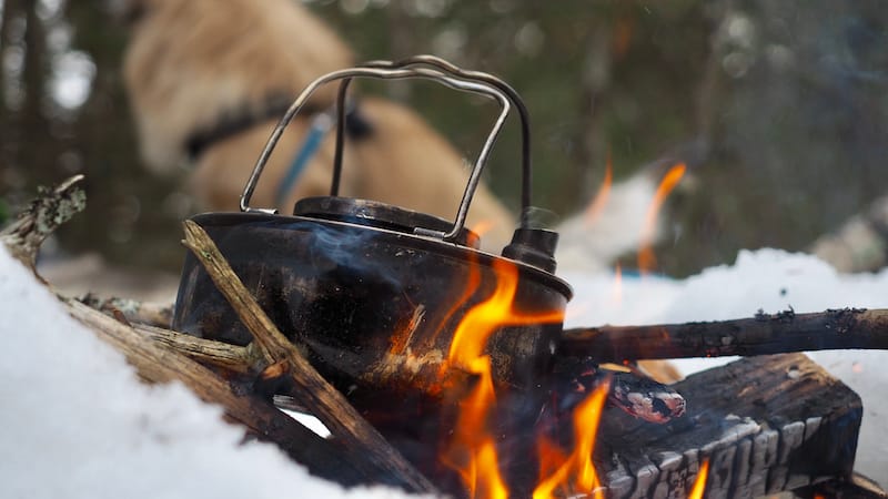 Campfire in Norway