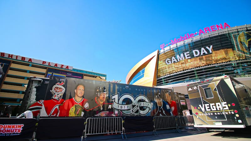 Golden Knights ice hockey in Vegas - Usa-Pyon - Shutterstock
