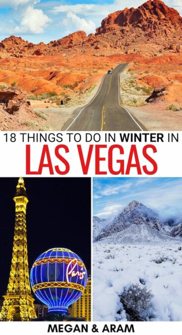 Are you looking for the best things to do in Las Vegas in winter? This winter in Vegas guide has you covered - from holiday activities to best attractions (and more!). | Las Vegas in November | Las Vegas in December | Las Vegas in January | Las Vegas in February | Christmas in Las Vegas | Christmas in Vegas | New Year in Vegas