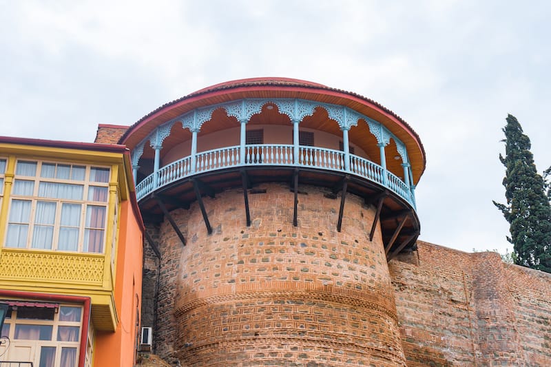 Balcony at Queen Darejan Palace